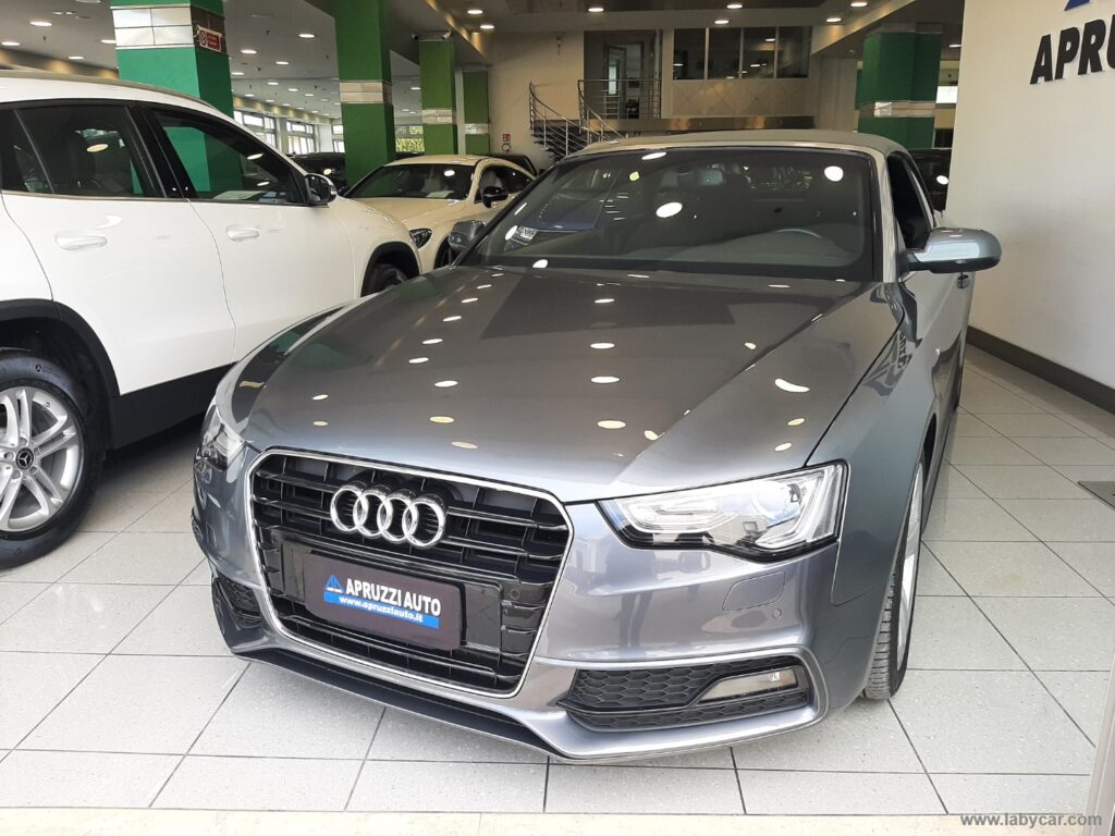 A5 Cabrio 2.0 TDI 177 CV mult. Advanced